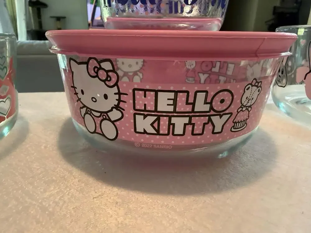 Pyrex glass storage